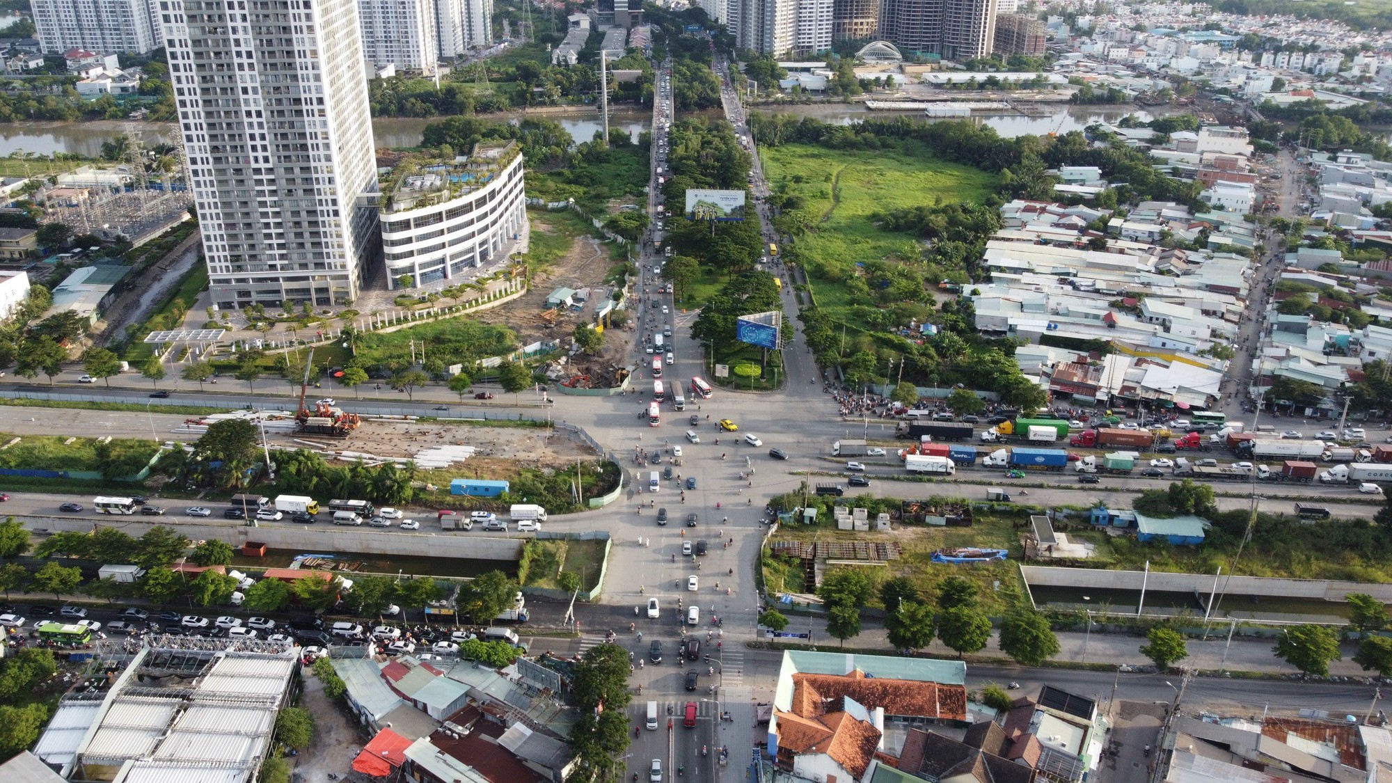 Dự kiến đ&oacute;ng n&uacute;t giao ở cửa ng&otilde; nam S&agrave;i G&ograve;n  - Ảnh 1.