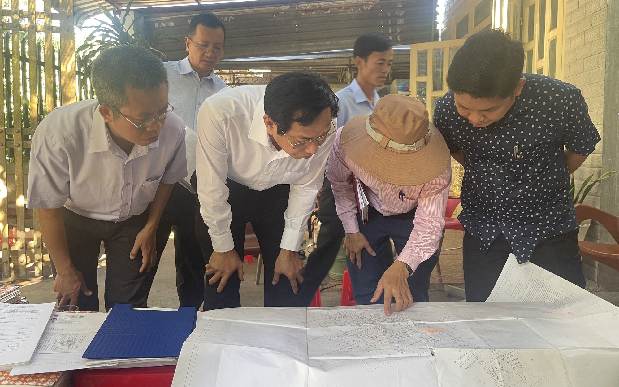 Dự &aacute;n cao tốc Bi&ecirc;n H&ograve;a - Vũng T&agrave;u: Nhiều nh&agrave; x&acirc;y chồng lấn tr&ecirc;n nhiều ranh đất