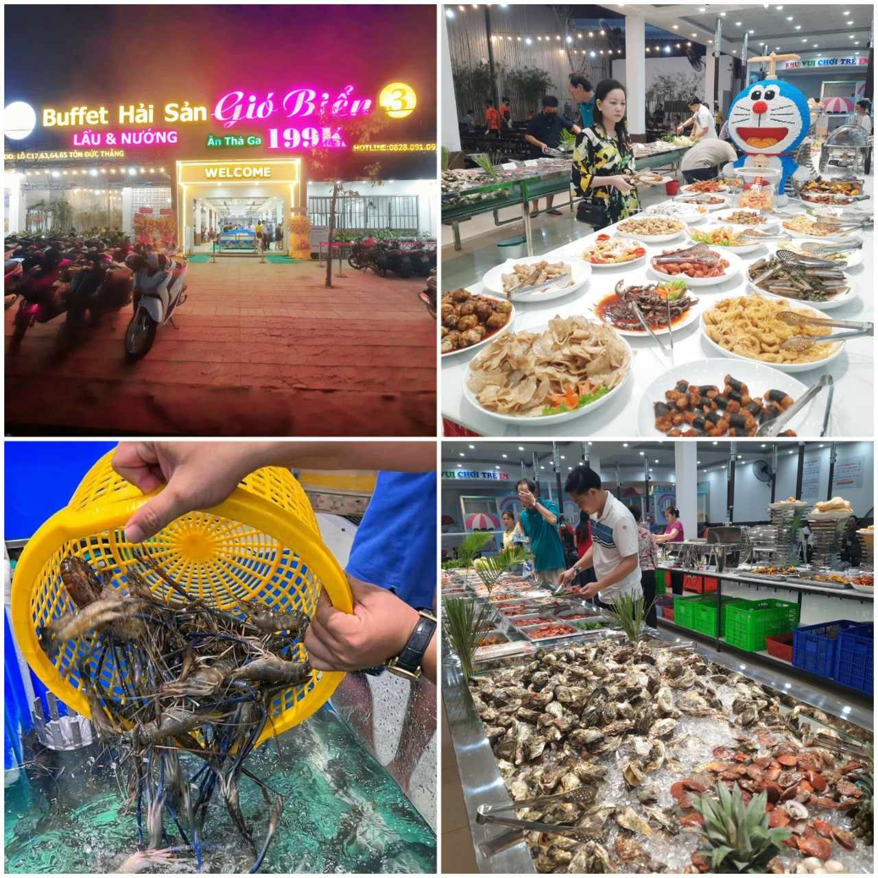Nh&agrave; h&agrave;ng Gi&oacute; Biển 3: Hấp dẫn buffet hải sản - m&oacute;n ngon từ v&ugrave;ng biển T&acirc;y - Ảnh 1.