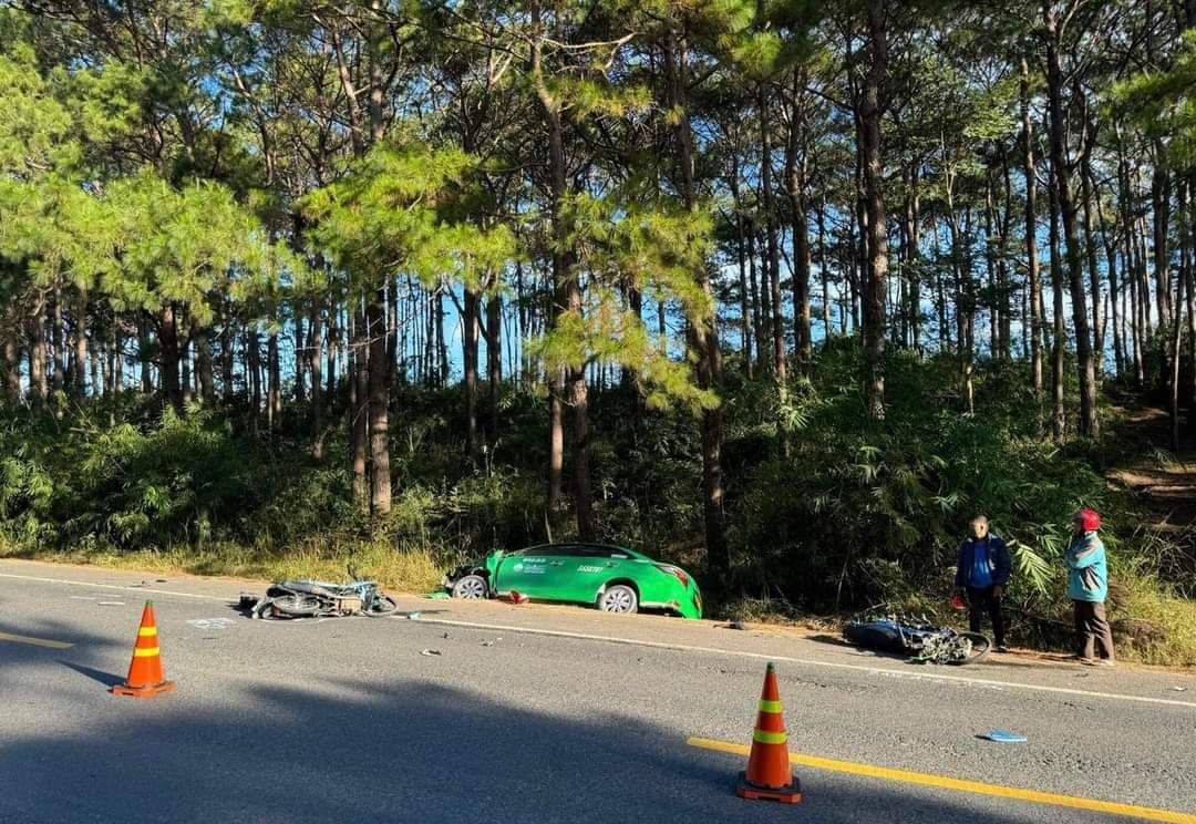 Gia Lai: TNGT li&ecirc;n ho&agrave;n, một người tử vong - Ảnh 1.