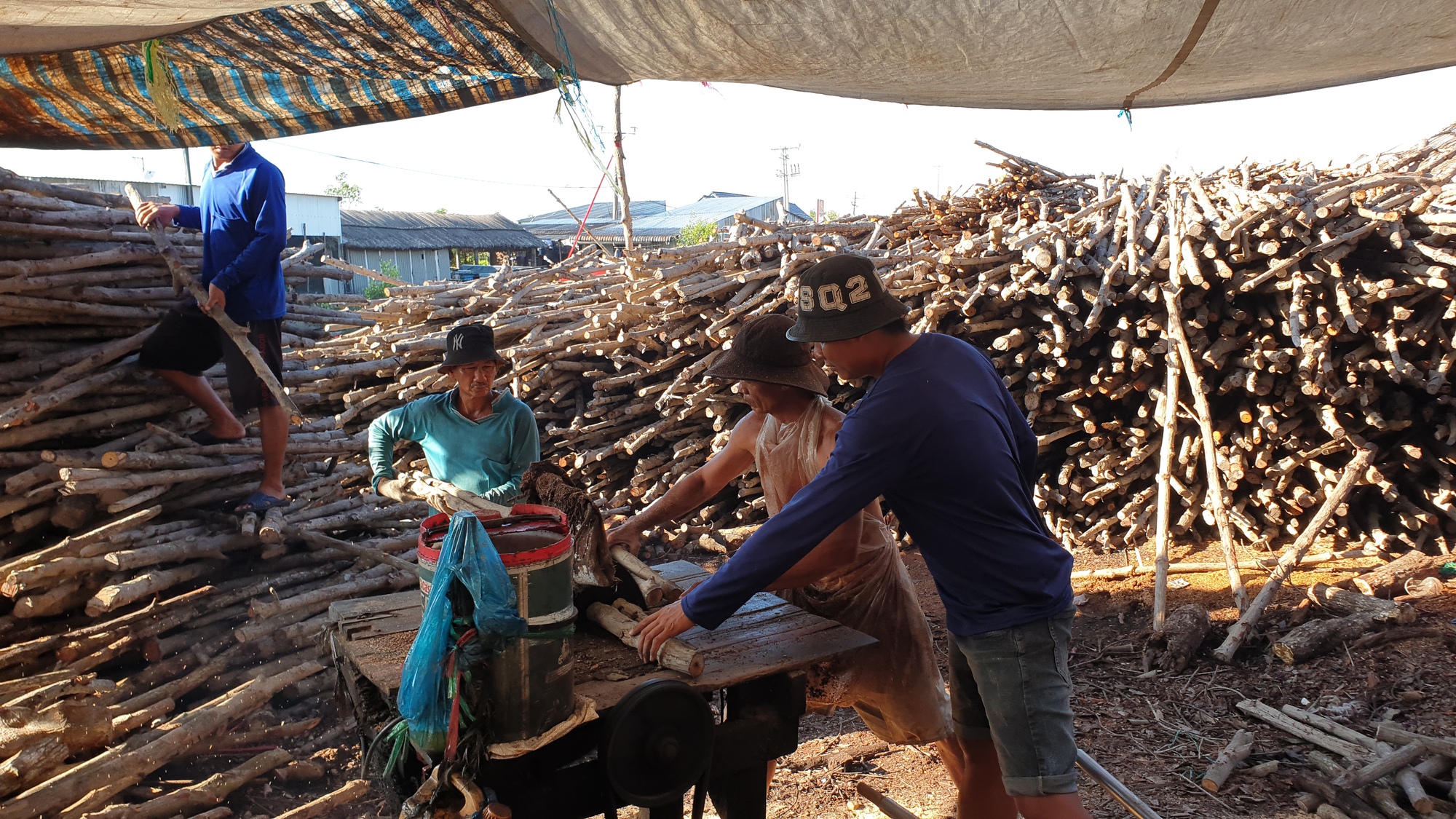 Nghề hầm than đước, gi&uacute;p người d&acirc;n ở C&agrave; Mau c&oacute; th&ecirc;m thu nhập kh&aacute; - Ảnh 7.