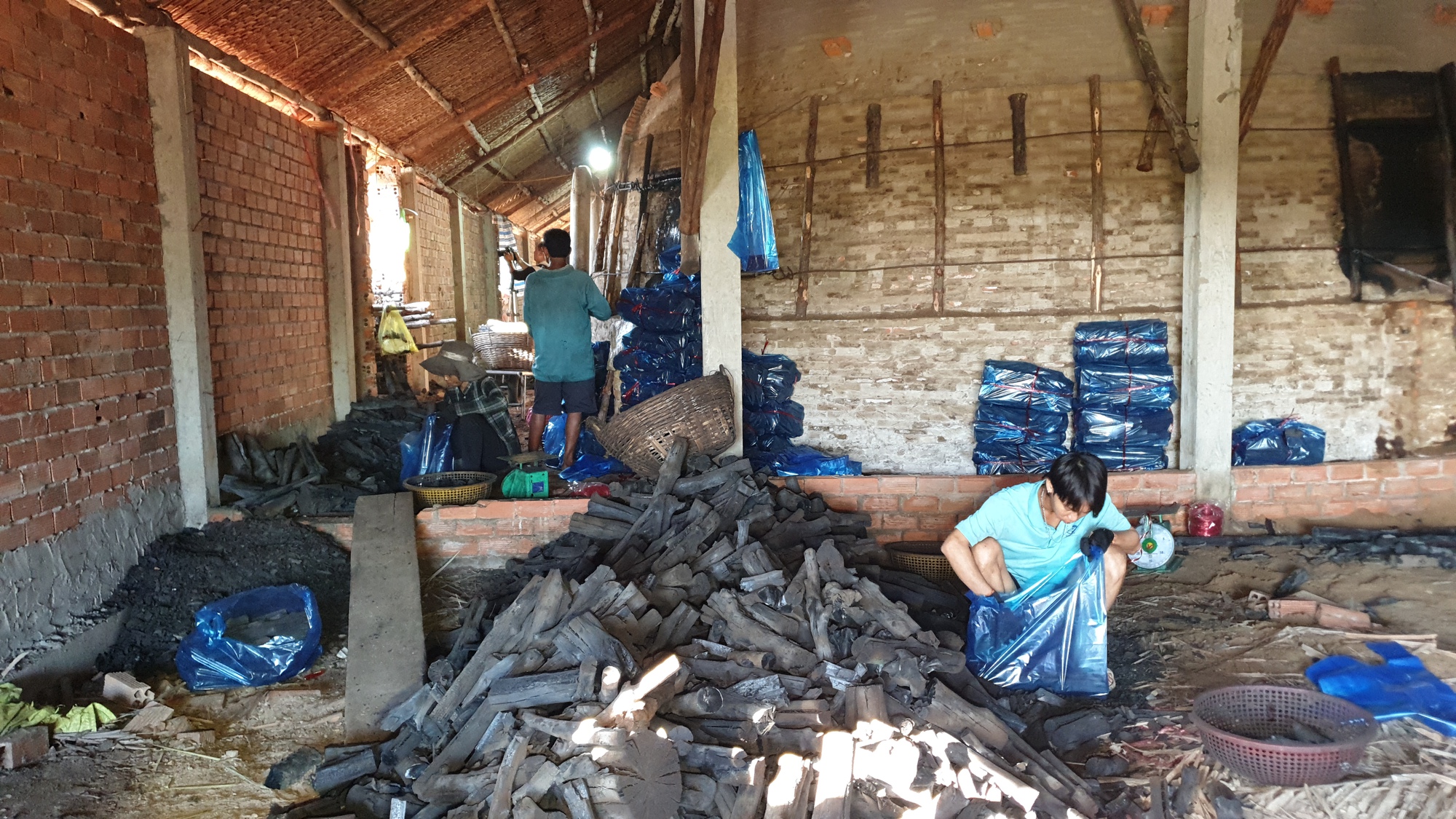 Nghề hầm than đước, gi&uacute;p người d&acirc;n ở C&agrave; Mau c&oacute; th&ecirc;m thu nhập kh&aacute; - Ảnh 4.