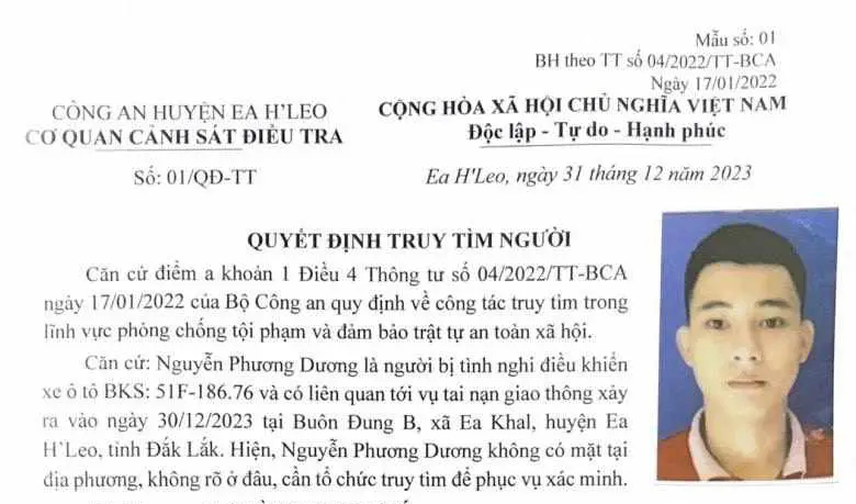 Truy t&igrave;m thanh ni&ecirc;n g&acirc;y tai nạn khiến 2 c&ocirc; gi&aacute;o tử vong- Ảnh 2.