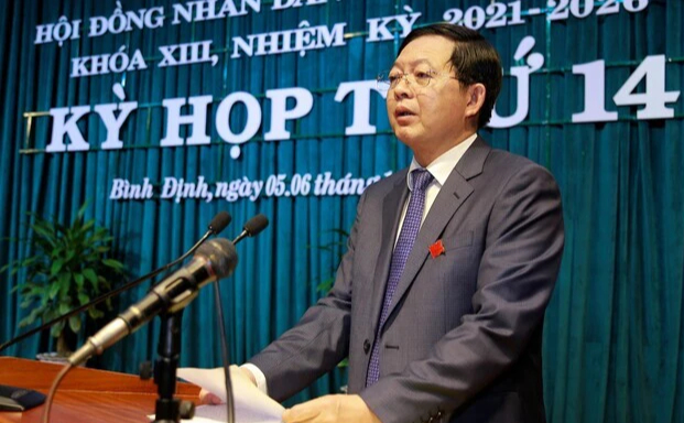 B&iacute; thư B&igrave;nh Định đạt phiếu t&iacute;n nhiệm cao nhất trong 31 c&aacute;n bộ do HĐND tỉnh bầu - Ảnh 1.
