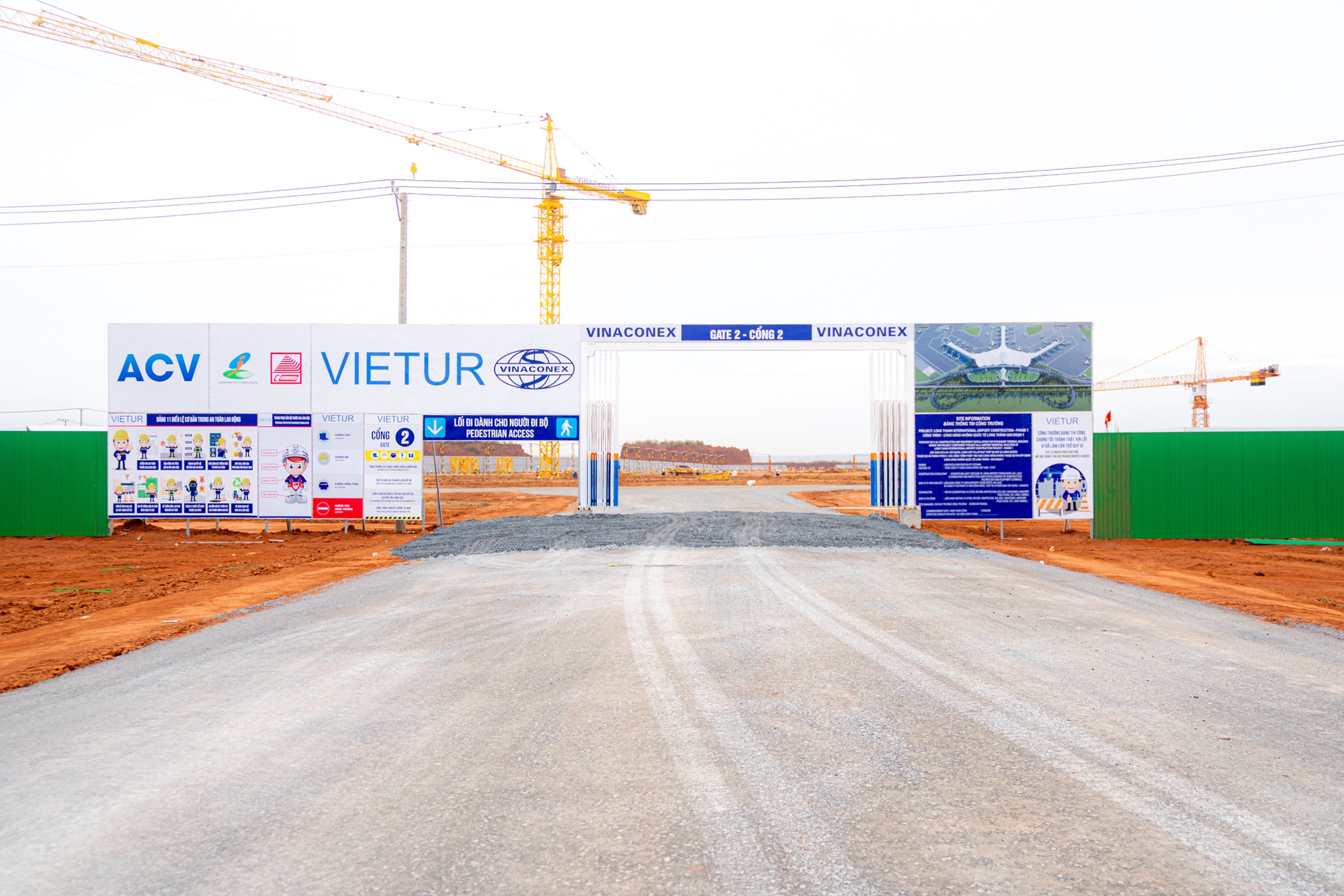 Nhà ga hành khách sân bay Long Thành có gì sau hơn 2 tháng thi công - Ảnh 3. Nhà ga hành khách sân bay Long Thành có gì sau hơn 2 tháng thi công - Ảnh 3.