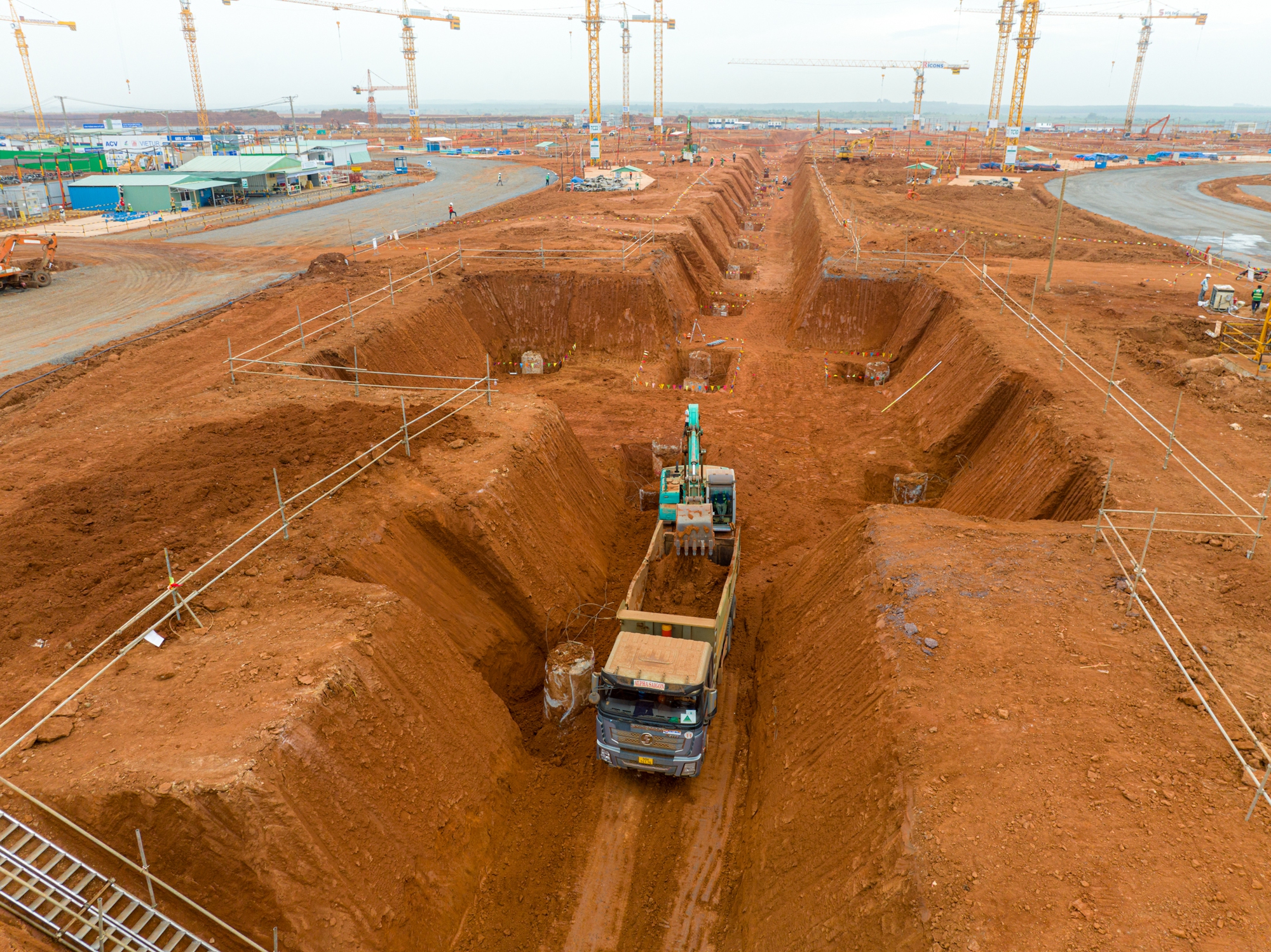 Nhà ga hành khách sân bay Long Thành có gì sau hơn 2 tháng thi công - Ảnh 1. Nhà ga hành khách sân bay Long Thành có gì sau hơn 2 tháng thi công - Ảnh 1.