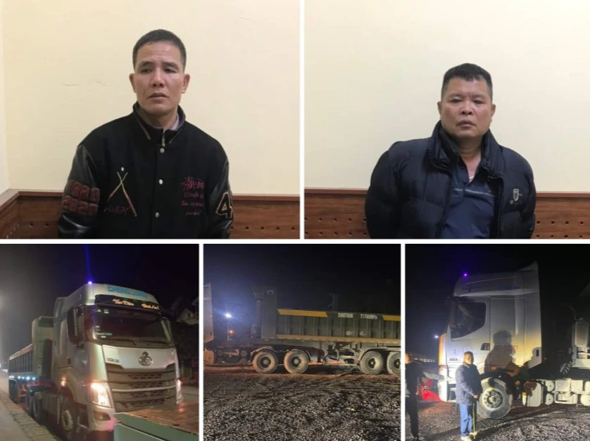 Vụ mất xe đầu kéo ở Hoà Bình: Bắt giữ hai đối tượng - Ảnh 1. Vụ mất xe đầu kéo ở Hoà Bình: Bắt giữ hai đối tượng - Ảnh 1.