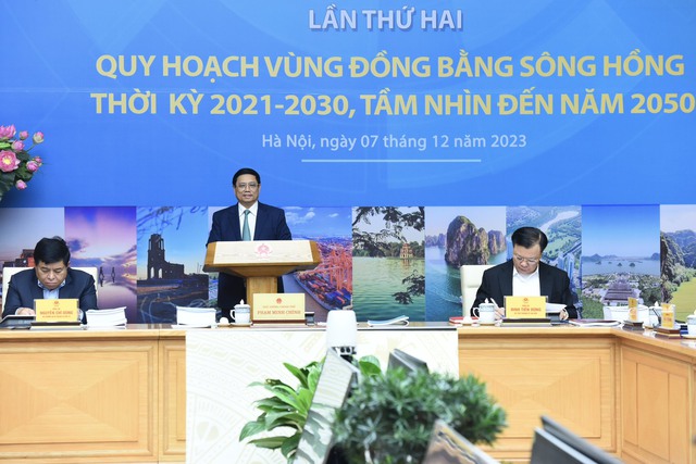 Thủ tướng: Nghi&ecirc;n cứu x&acirc;y s&acirc;n bay mới ph&iacute;a nam s&ocirc;ng Hồng  - Ảnh 1.