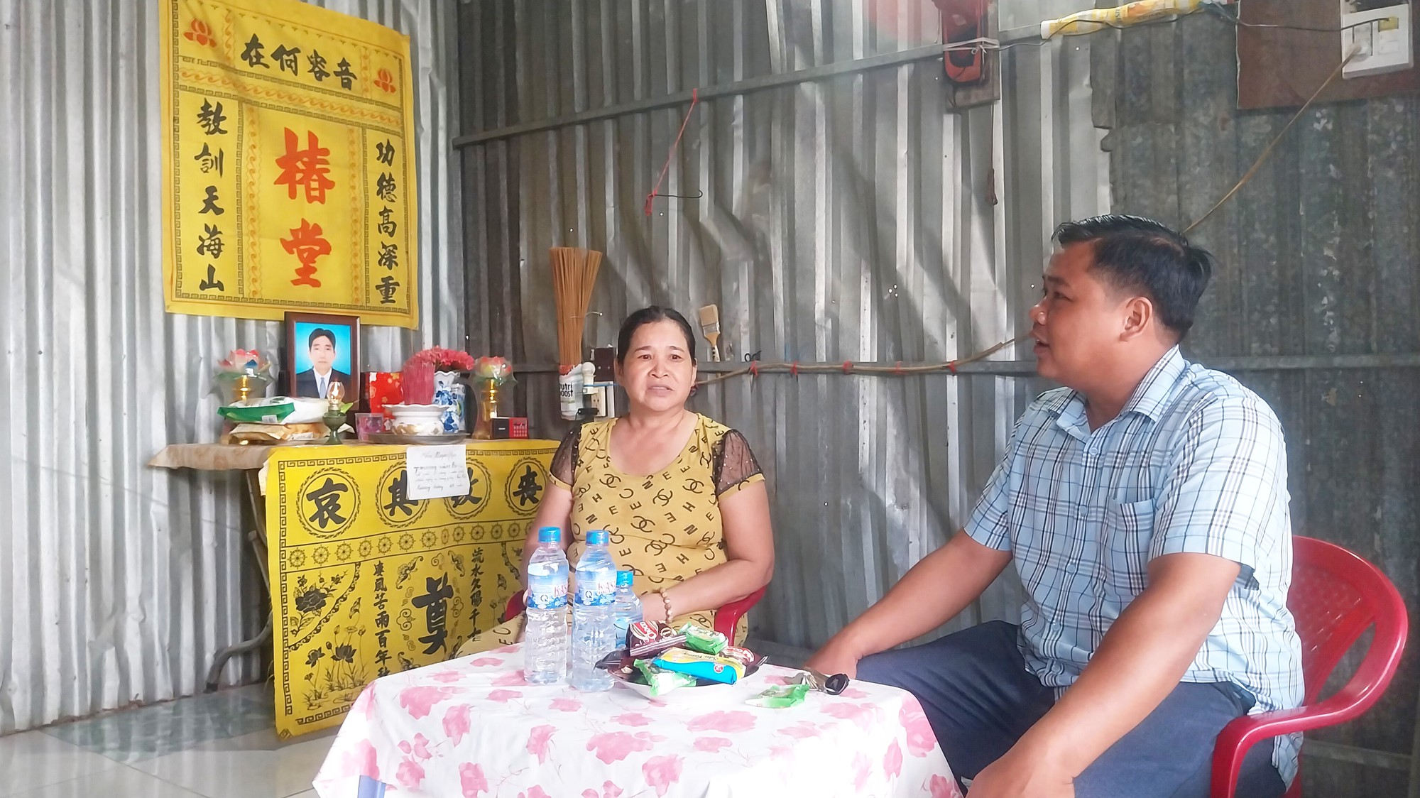 Gia cảnh kh&oacute; khăn của gia đ&igrave;nh c&oacute; lao động ch&iacute;nh tử vong v&igrave; TNGT ở An Giang - Ảnh 2.