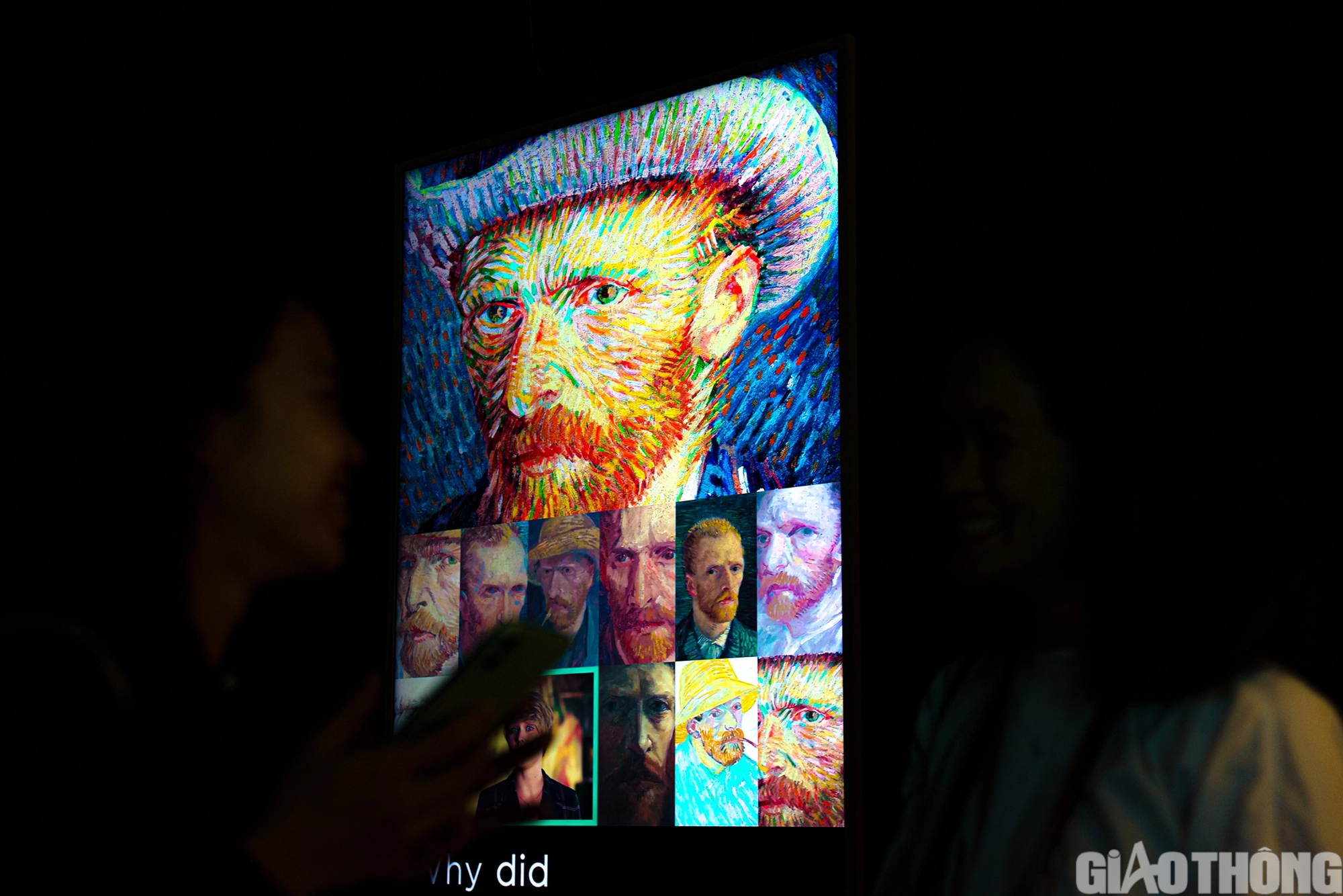 Giới trẻ thích thú với triển lãm nghệ thuật đa giác quan Van Gogh - Ảnh 2. Giới trẻ thích thú với triển lãm nghệ thuật đa giác quan Van Gogh - Ảnh 2.