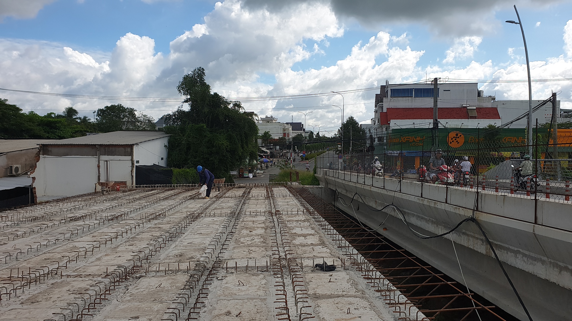 G&aacute;c 20 dầm b&ecirc; t&ocirc;ng, hợp long cầu T&acirc;y Đ&ocirc; bắc qua s&ocirc;ng Cần Thơ - Ảnh 6.