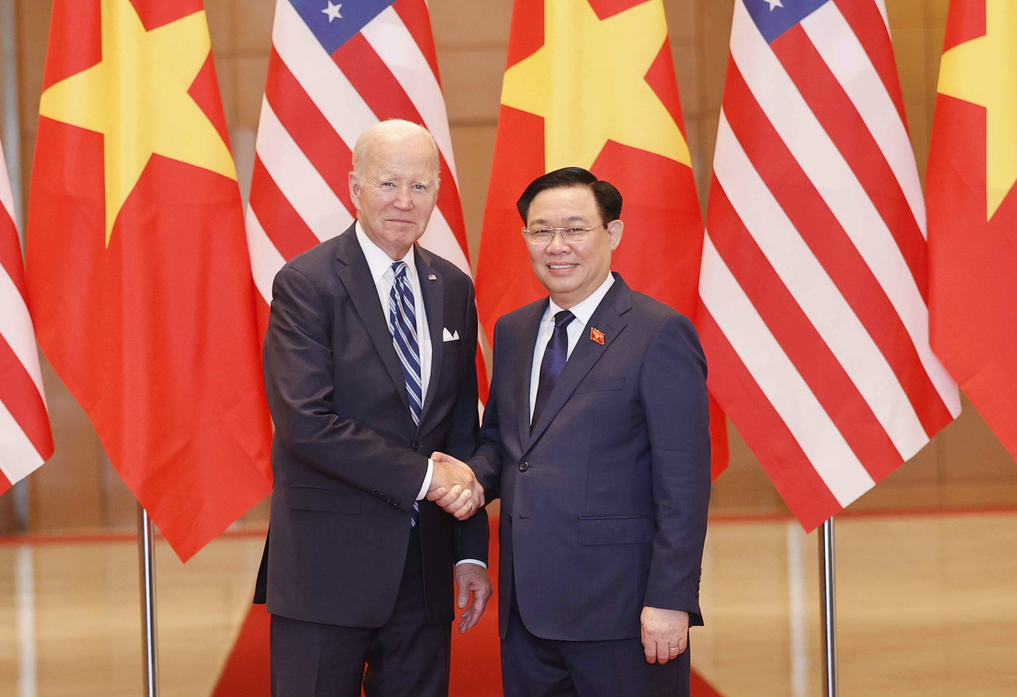 Chủ tịch Quốc hội hội kiến Tổng thống Mỹ Joe Biden - Ảnh 12.