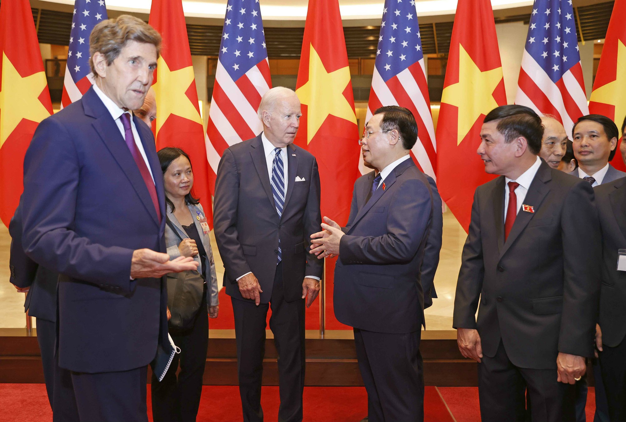 Chủ tịch Quốc hội hội kiến Tổng thống Mỹ Joe Biden - Ảnh 6.