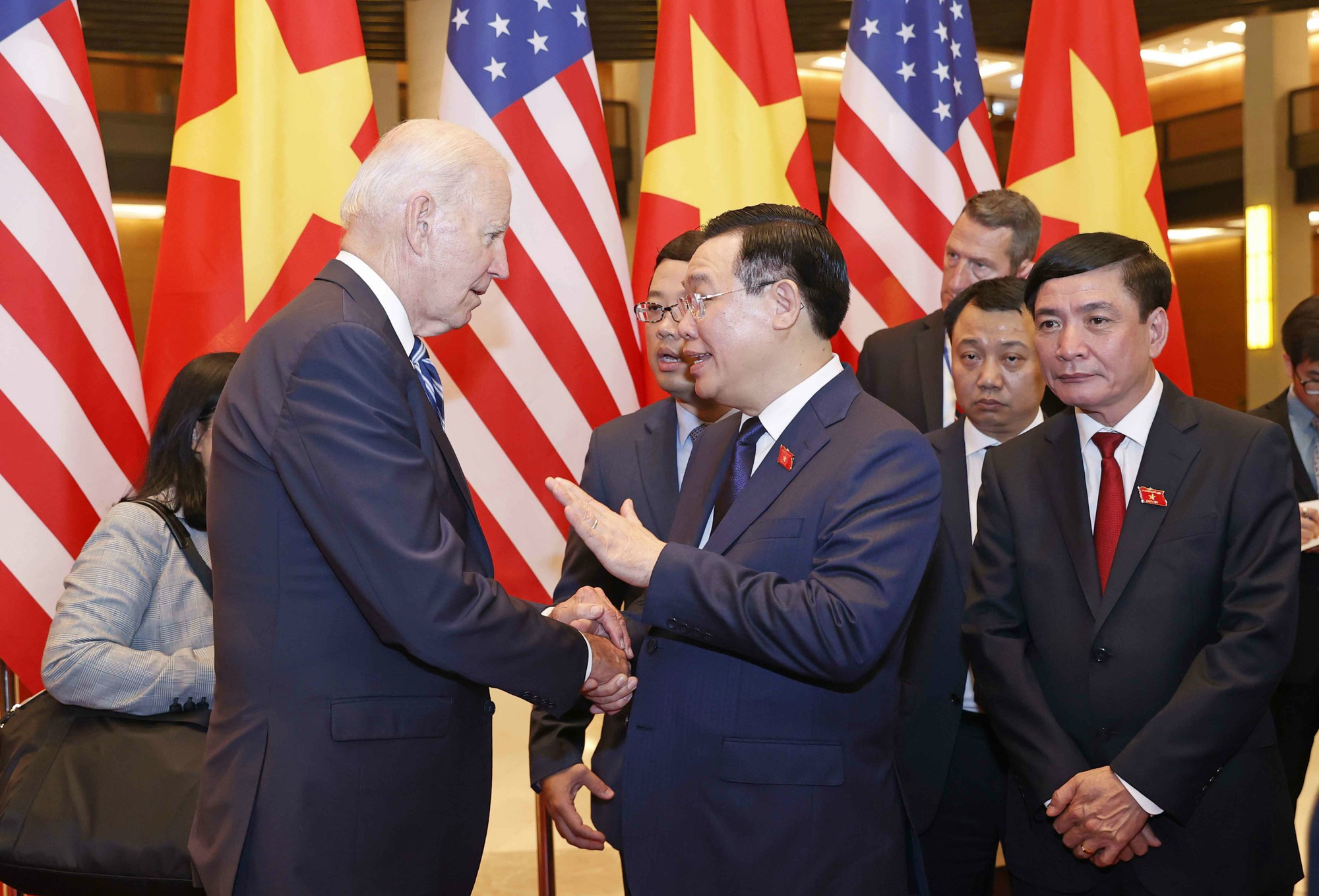 Chủ tịch Quốc hội hội kiến Tổng thống Mỹ Joe Biden - Ảnh 7.