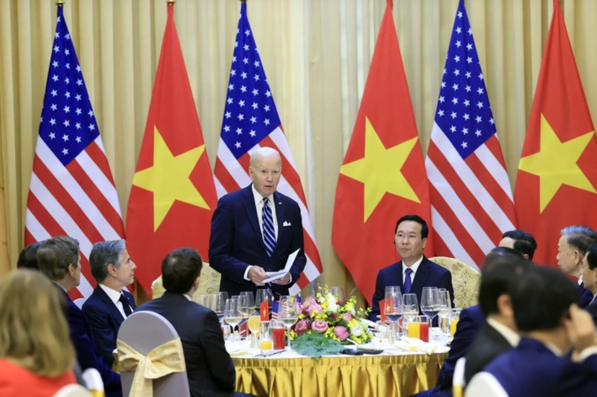 Chủ tịch nước V&otilde; Văn Thưởng tiếp Tổng thống Hoa Kỳ  - Ảnh 3.