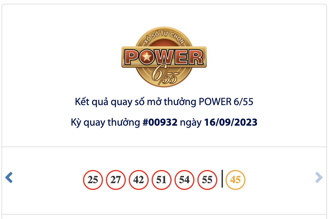 Kết quả xổ số Vietlott 16/9: Ai l&agrave; chủ nh&acirc;n giải thưởng 61 tỷ đồng? - Ảnh 1.
