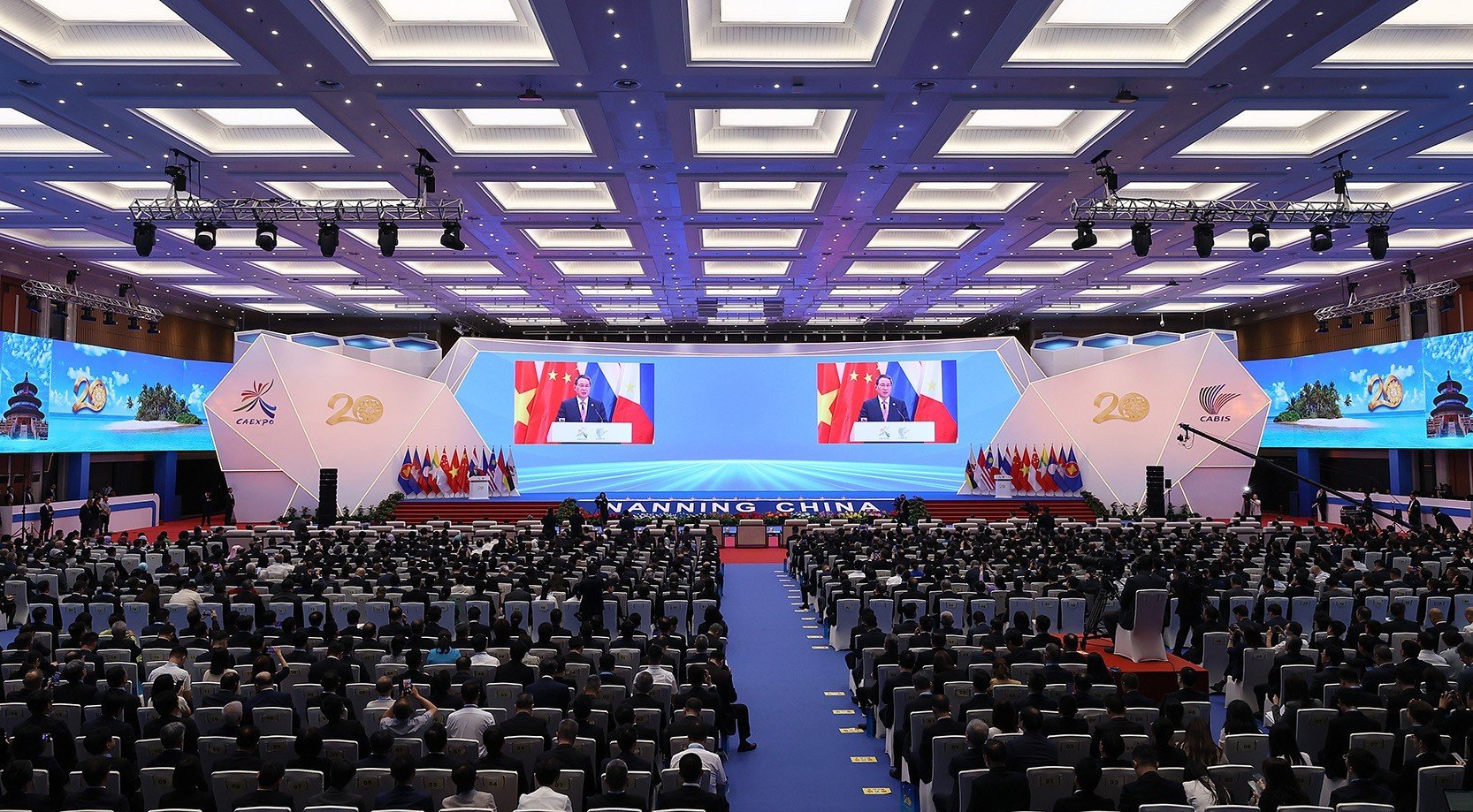 Thủ tướng Phạm Minh Ch&iacute;nh dự lễ khai mạc CAEXPO v&agrave; CABIS 2023 - Ảnh 2.