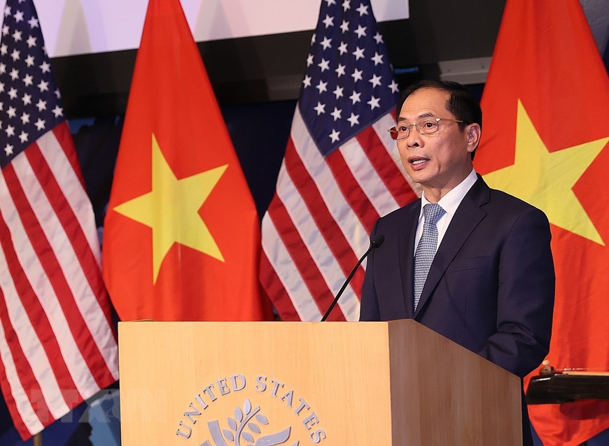 Tổ chức lễ ch&agrave;o mừng Quan hệ Đối t&aacute;c Chiến lược To&agrave;n diện Việt Nam - Hoa Kỳ tại Washington - Ảnh 4.