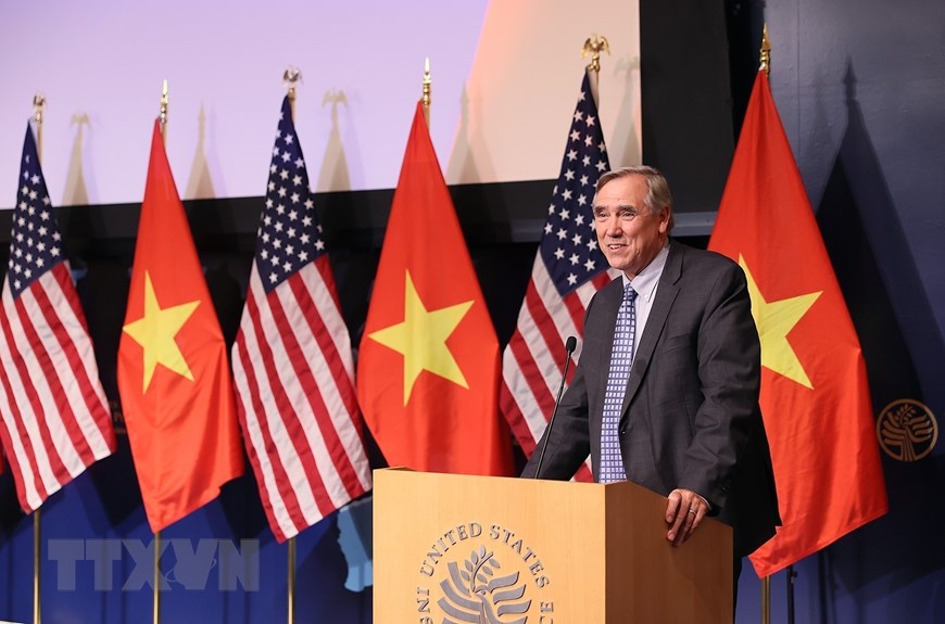 Tổ chức lễ ch&agrave;o mừng Quan hệ Đối t&aacute;c Chiến lược To&agrave;n diện Việt Nam - Hoa Kỳ tại Washington - Ảnh 5.