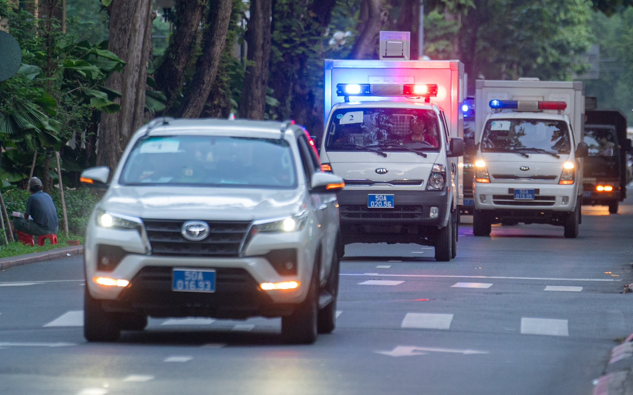 An ninh thắt chặt tại phi&ecirc;n to&agrave; x&eacute;t xử Nguyễn Phương Hằng