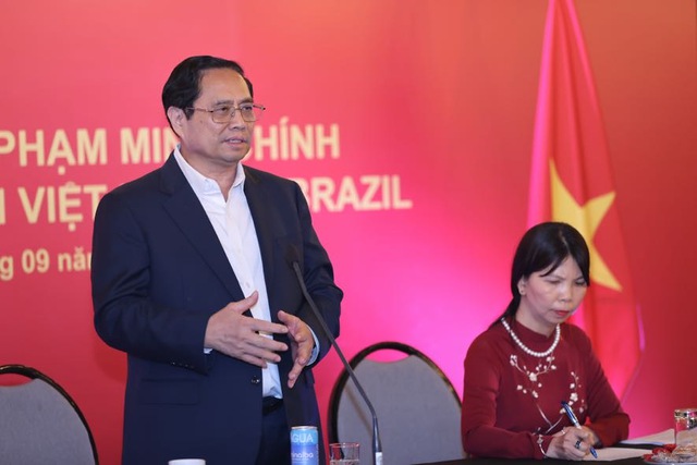 Thủ tướng gặp gỡ người Việt tại Brazil v&agrave; một số nước Nam Mỹ  - Ảnh 3.