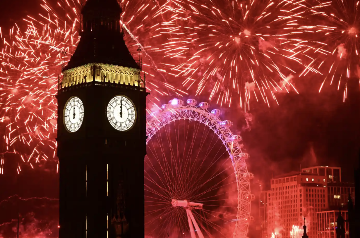 Những màn pháo hoa mãn nhãn trên thế giới mừng năm mới 2024 - Ảnh 3. Những màn pháo hoa mãn nhãn trên thế giới mừng năm mới 2024 - Ảnh 3.