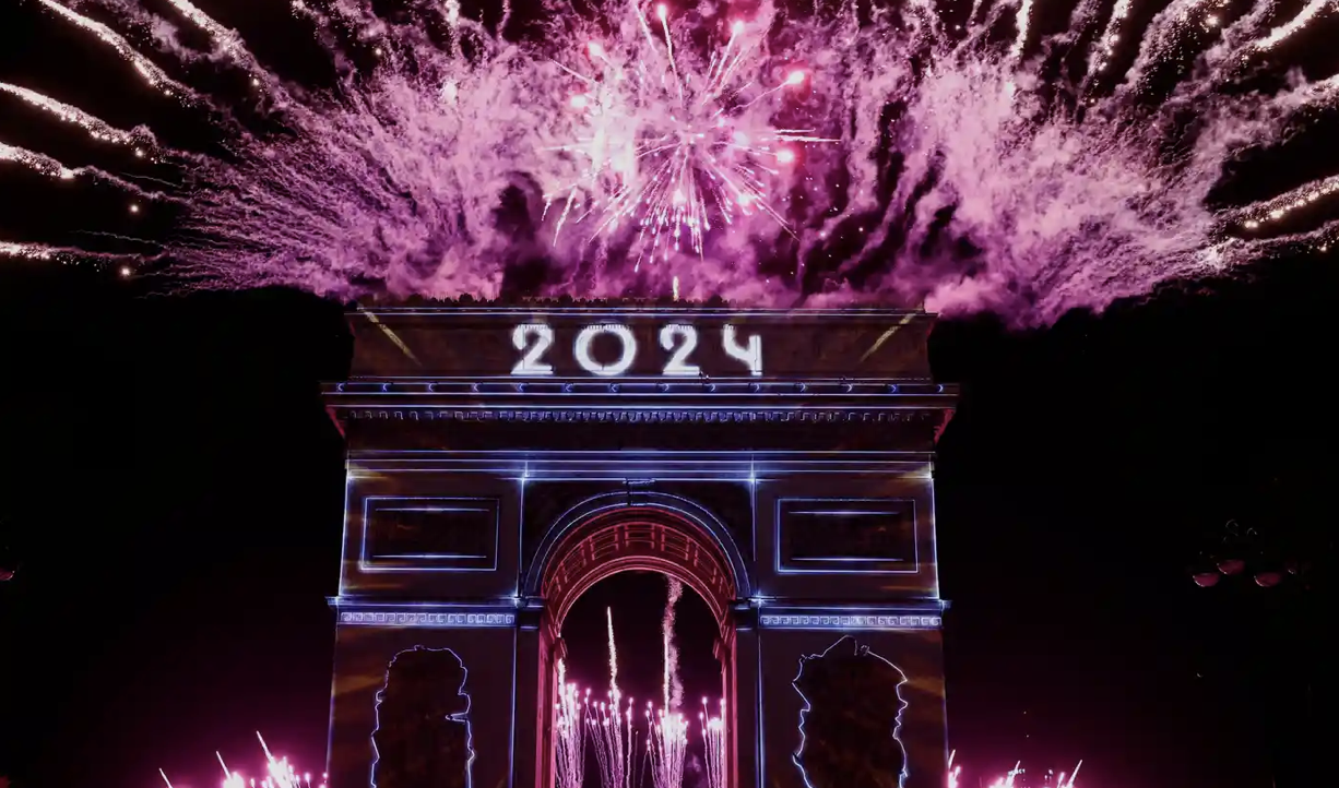 Những màn pháo hoa mãn nhãn trên thế giới mừng năm mới 2024 - Ảnh 8. Những màn pháo hoa mãn nhãn trên thế giới mừng năm mới 2024 - Ảnh 8.