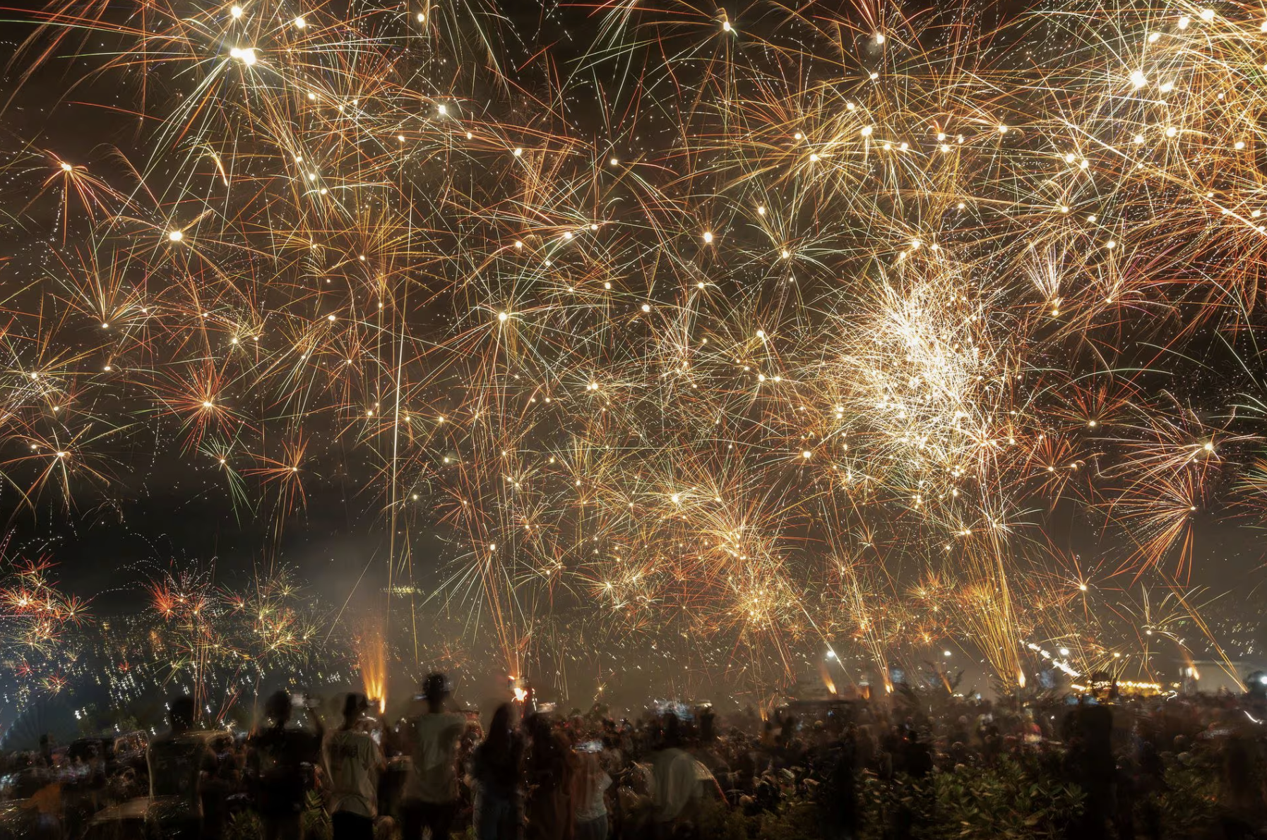 Những màn pháo hoa mãn nhãn trên thế giới mừng năm mới 2024 - Ảnh 16. Những màn pháo hoa mãn nhãn trên thế giới mừng năm mới 2024 - Ảnh 16.