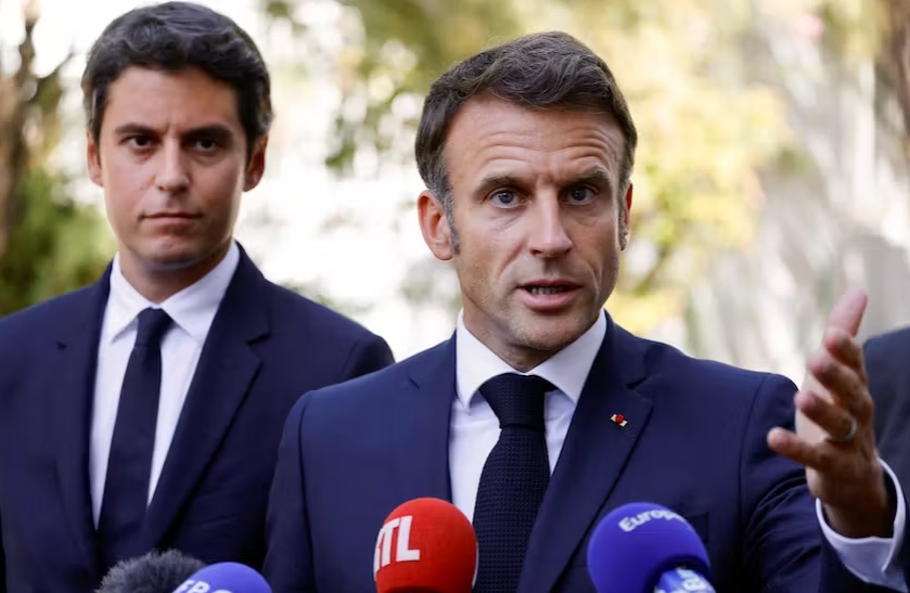 Tổng thống Macron c&ugrave;ng Thủ tướng trẻ nhất nước Ph&aacute;p th&agrave;nh lập nội c&aacute;c mới - Ảnh 1.