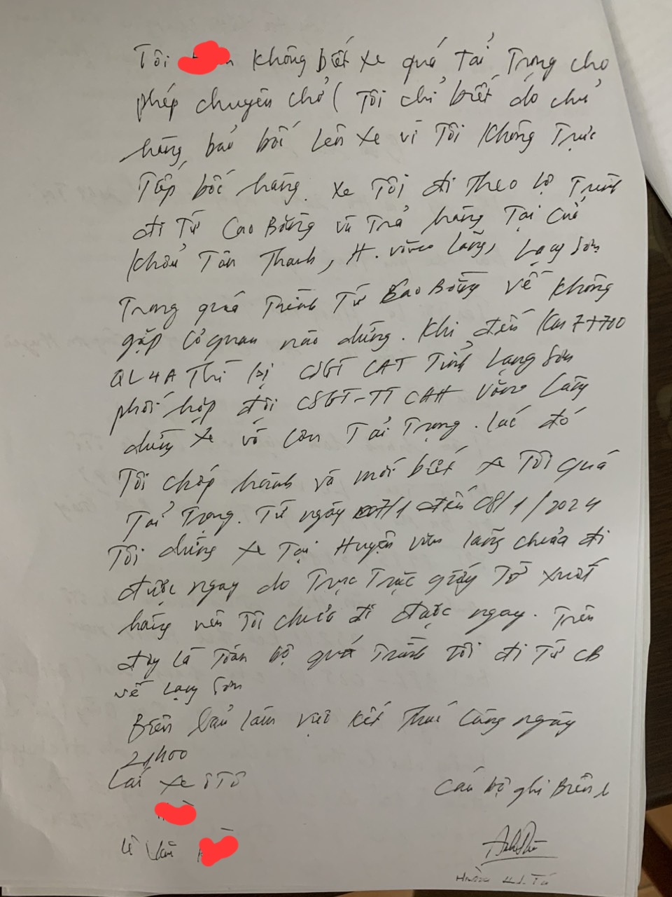 CSGT Lạng Sơn mật phục xử l&yacute; xe qu&aacute; tải sau phản &aacute;nh của B&aacute;o Giao th&ocirc;ng- Ảnh 4.