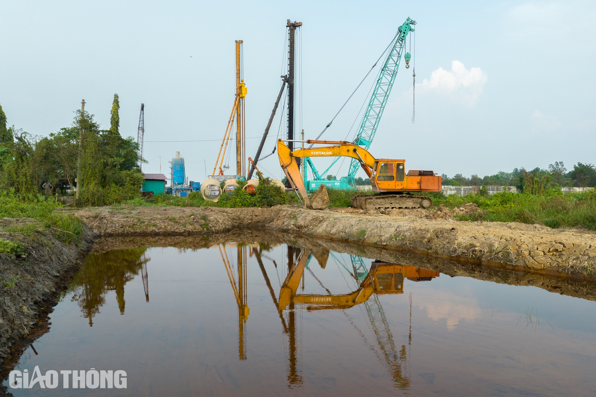 Đường V&agrave;nh đai 3 TP.HCM qua H&oacute;c M&ocirc;n chậm tiến độ do thiếu c&aacute;t san lấp- Ảnh 16.