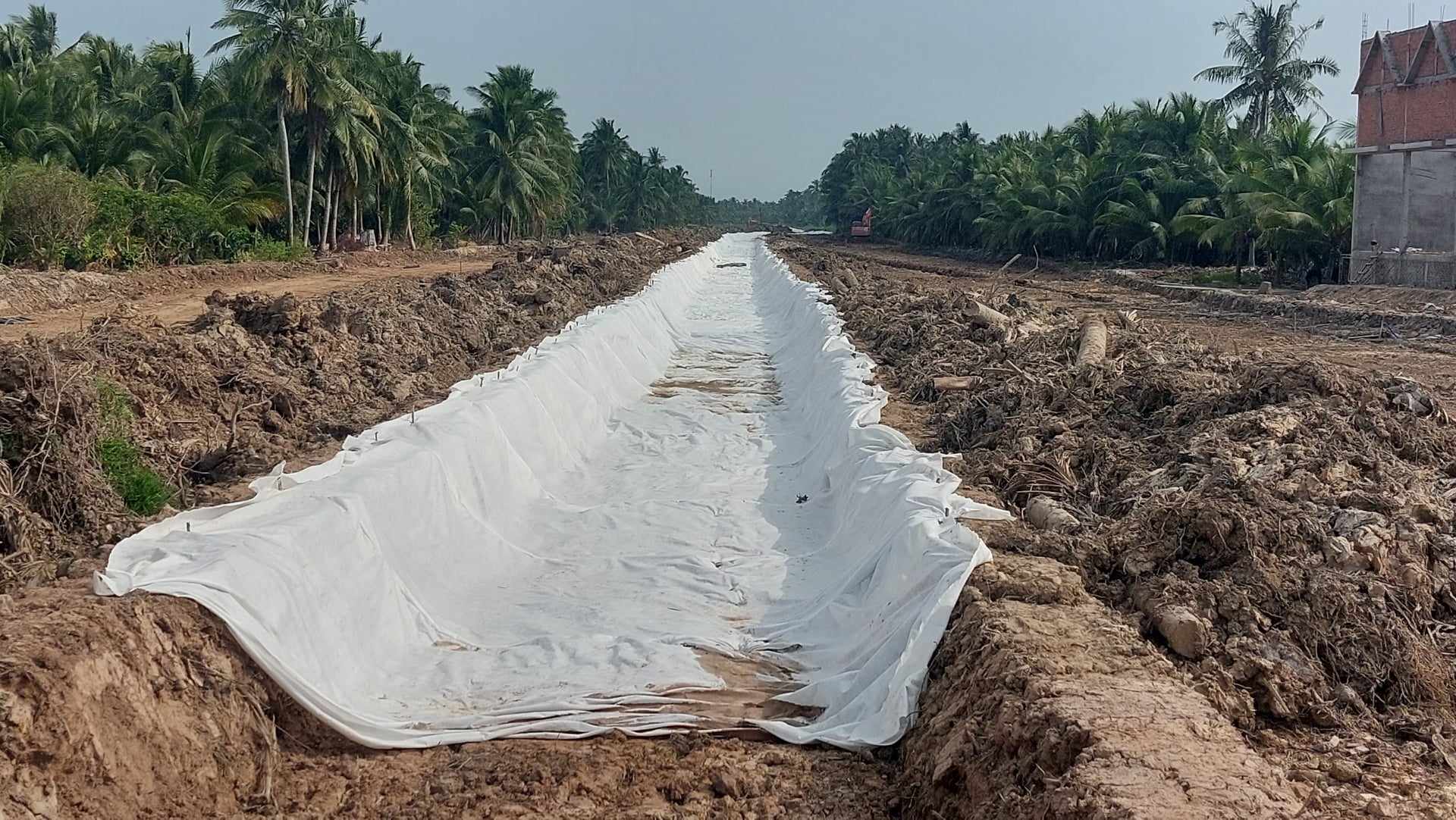 C&ocirc;ng nh&acirc;n chia 3 ca, 4 k&iacute;p tất bật thi c&ocirc;ng cầu Đại Ng&atilde;i- Ảnh 4.