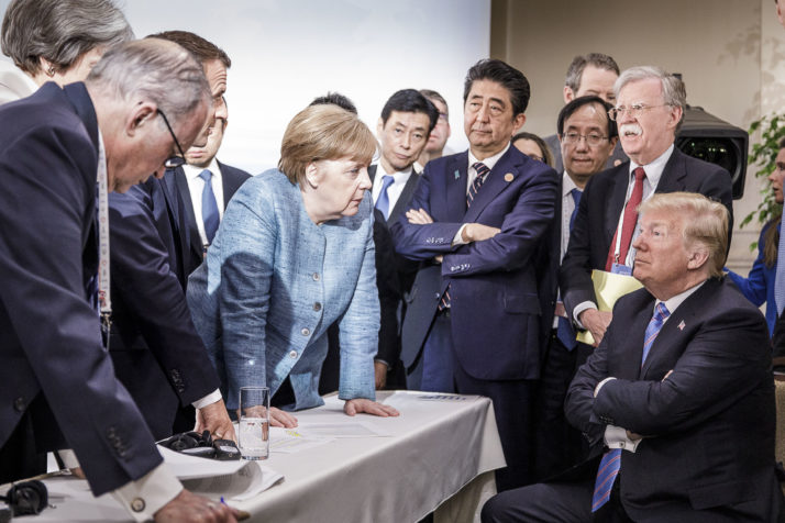 &Ocirc;ng Trump từng n&oacute;i sẽ kh&ocirc;ng bao giờ hỗ trợ ch&acirc;u &Acirc;u nếu xảy ra chiến tranh (Ảnh: Bundesregierung)