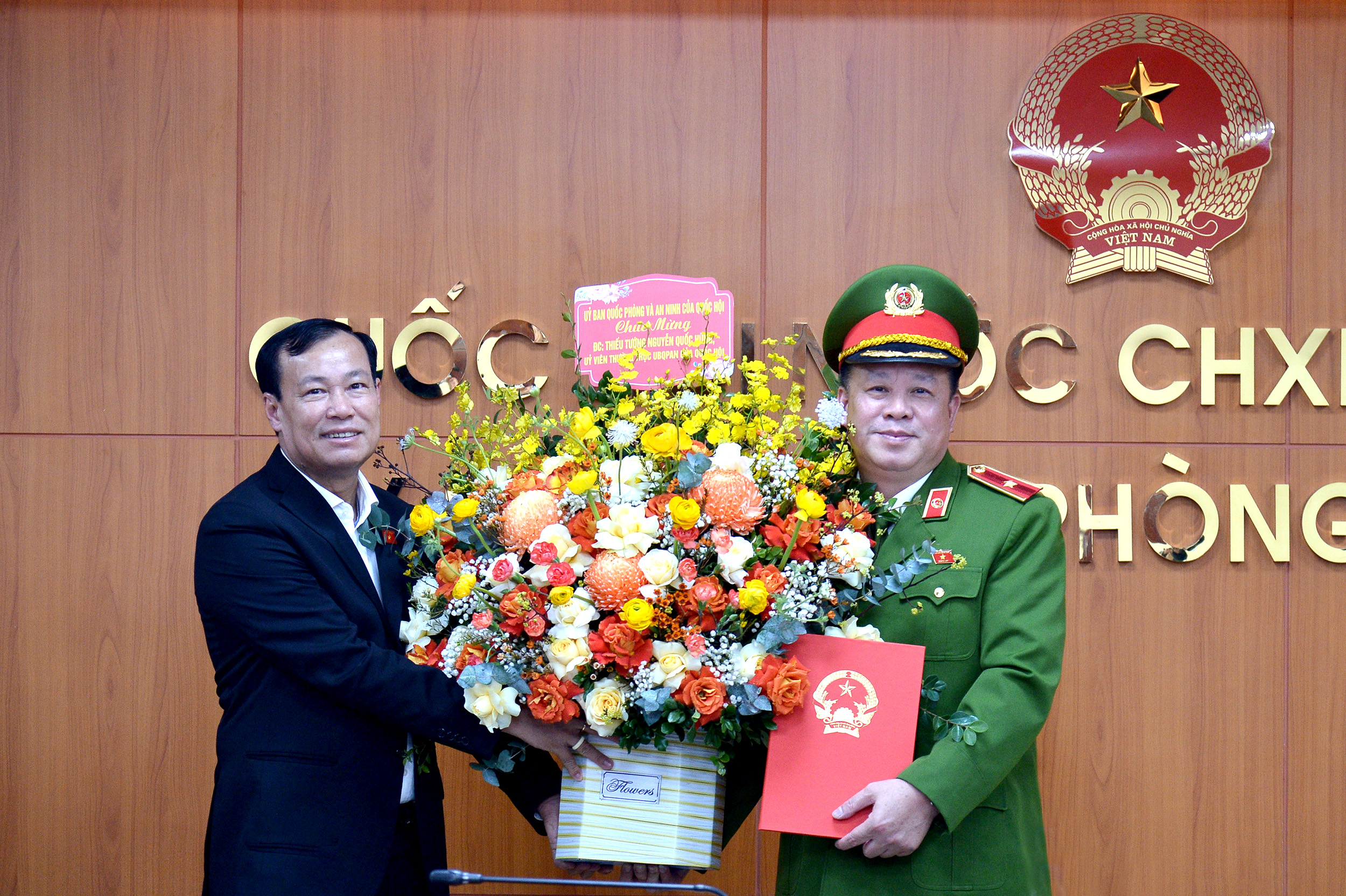 Thiếu tướng Nguyễn Quốc H&ugrave;ng giữ chức Ủy vi&ecirc;n thường trực Ủy ban Quốc ph&ograve;ng v&agrave; An ninh- Ảnh 1.