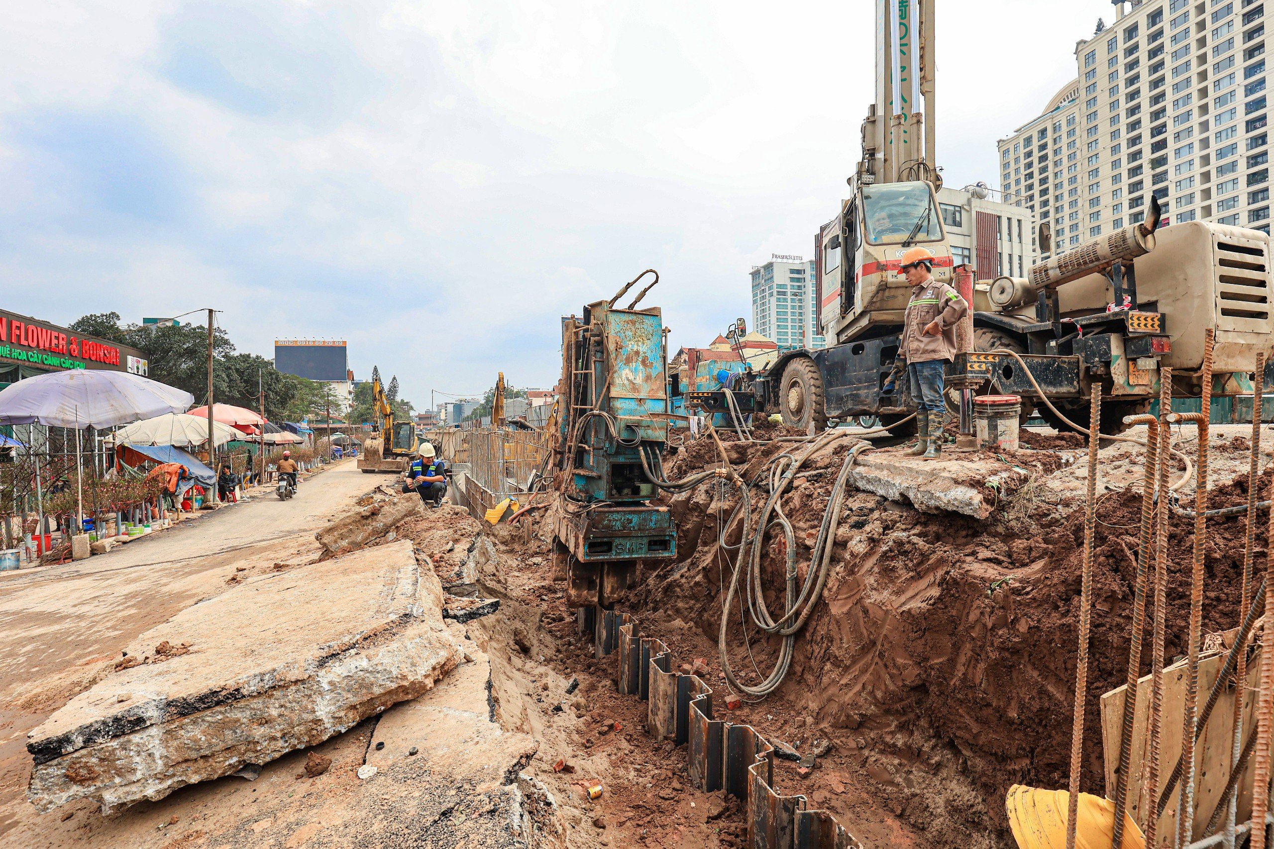 Ngổn ngang b&ugrave;n đất, người d&acirc;n bất an khi đi qua đường &Acirc;u Cơ - Nghi T&agrave;m - Ảnh 15.