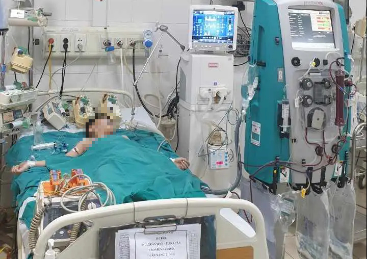 Kết quả ban đầu vụ 2 cháu bé nguy kịch sau khi ăn bim bim và mì cay- Ảnh 1. Kết quả ban đầu vụ 2 cháu bé nguy kịch sau khi ăn bim bim và mì cay- Ảnh 1.