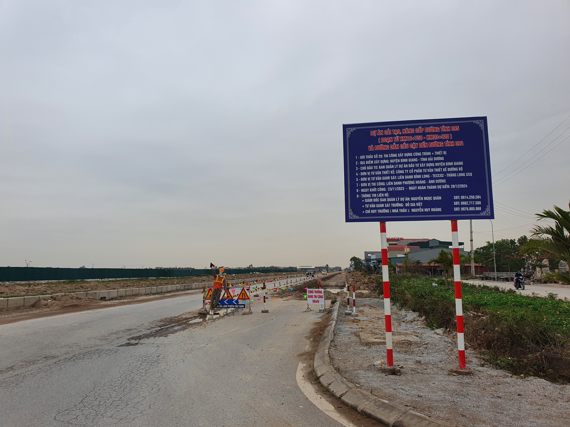 Hải Dương: D&acirc;n lo ngại dự &aacute;n đường tỉnh thi c&ocirc;ng "kiểu lạ", đổ thải sai nơi cấp ph&eacute;p  - Ảnh 1.