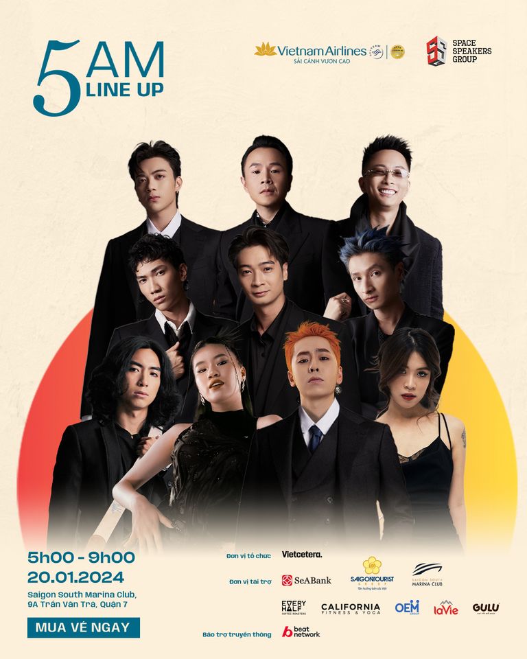 C&ugrave;ng Vietnam Airlines lan tỏa năng lượng t&iacute;ch cực từ &ldquo;bữa tiệc &acirc;m nhạc 5AM&rdquo;- Ảnh 3.