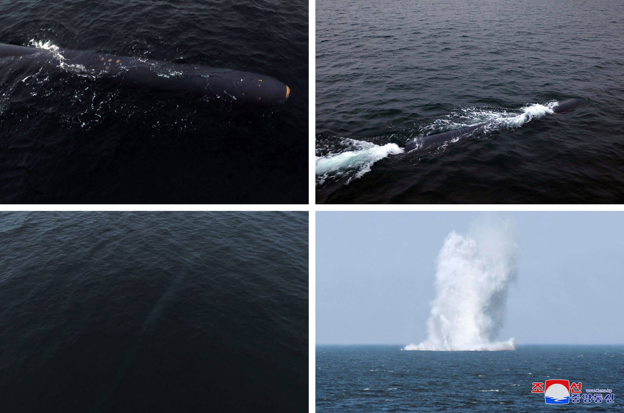 Triều Ti&ecirc;n thử nghiệm vũ kh&iacute; hạt nh&acirc;n dưới nước (Ảnh: KCNA)