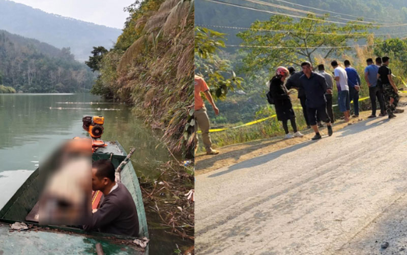 Lực lượng chức năng đ&atilde; t&igrave;m thấy thi thể l&aacute;i xe lao xuống vực s&acirc;u v&agrave; ch&igrave;m dưới đ&aacute;y hồ thủy điện.