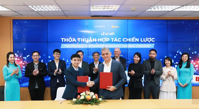 Bkav hợp t&aacute;c chiến lược với c&ocirc;ng ty an ninh mạng h&agrave;ng đầu thế giới OPSWAT- Ảnh 1.
