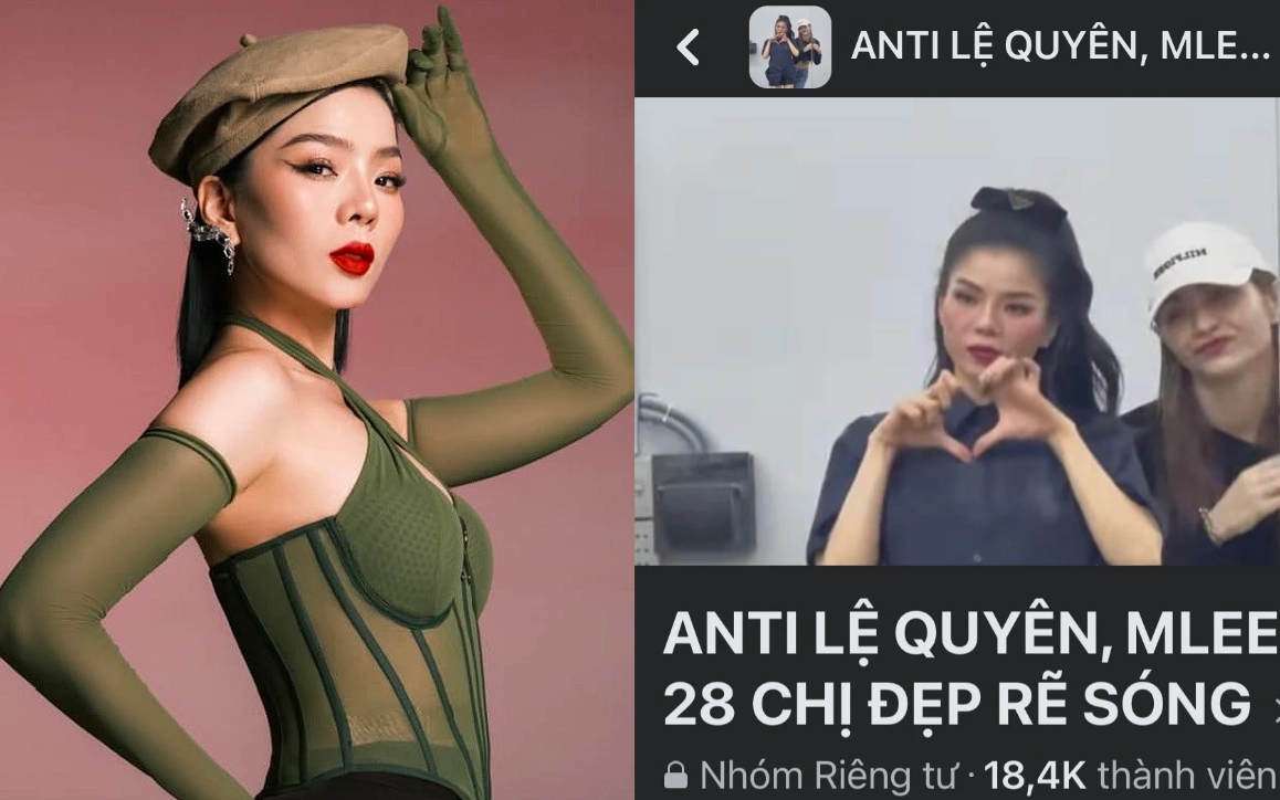 Lệ Quy&ecirc;n vạ miệng, bị lập group anti-fan l&ecirc;n đến 18.400 người tham gia