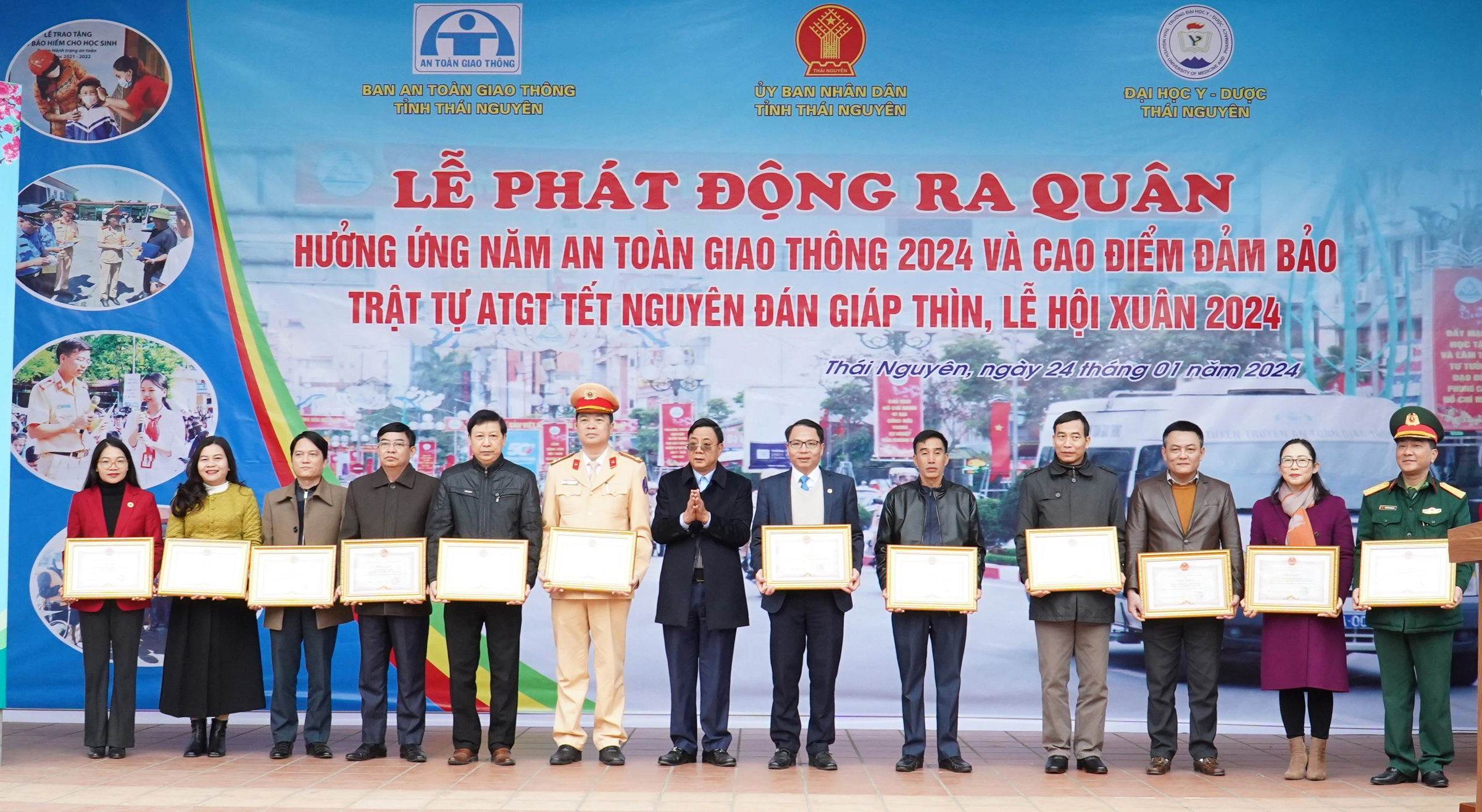 Th&aacute;i Nguy&ecirc;n đề ra 8 nh&oacute;m giải ph&aacute;p k&eacute;o giảm TNGT trong năm 2024- Ảnh 2.