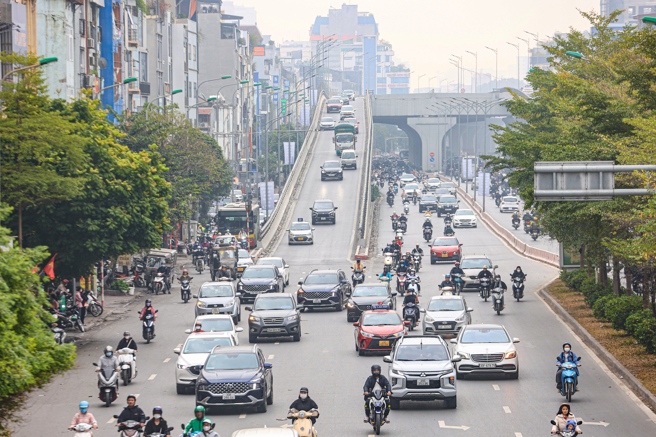 Chi tiết phương &aacute;n ph&acirc;n luồng giao th&ocirc;ng tại H&agrave; Nội dịp nghỉ tết Nguy&ecirc;n đ&aacute;n- Ảnh 1.