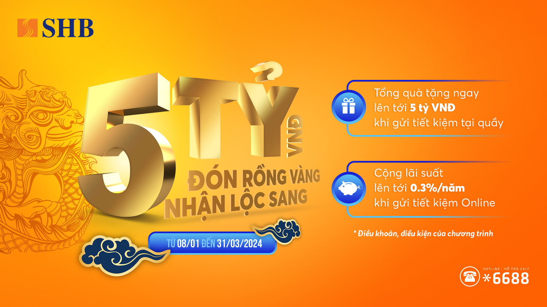 SHB d&agrave;nh h&agrave;ng ngh&igrave;n tỷ đồng ưu đ&atilde;i kh&aacute;ch h&agrave;ng c&aacute; nh&acirc;n dịp Tết Gi&aacute;p Th&igrave;n 2024- Ảnh 2.