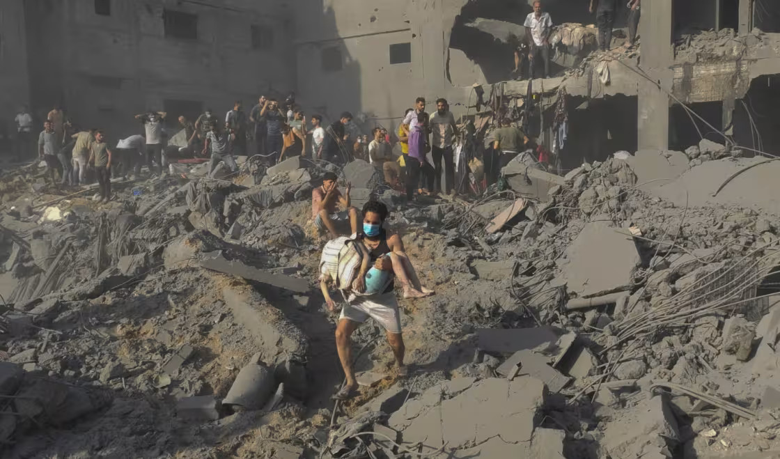 Hơn một nửa trong tổng số 2,3 triệu người d&acirc;n Gaza đang l&aacute;nh nạn tại khu vực Rafah.