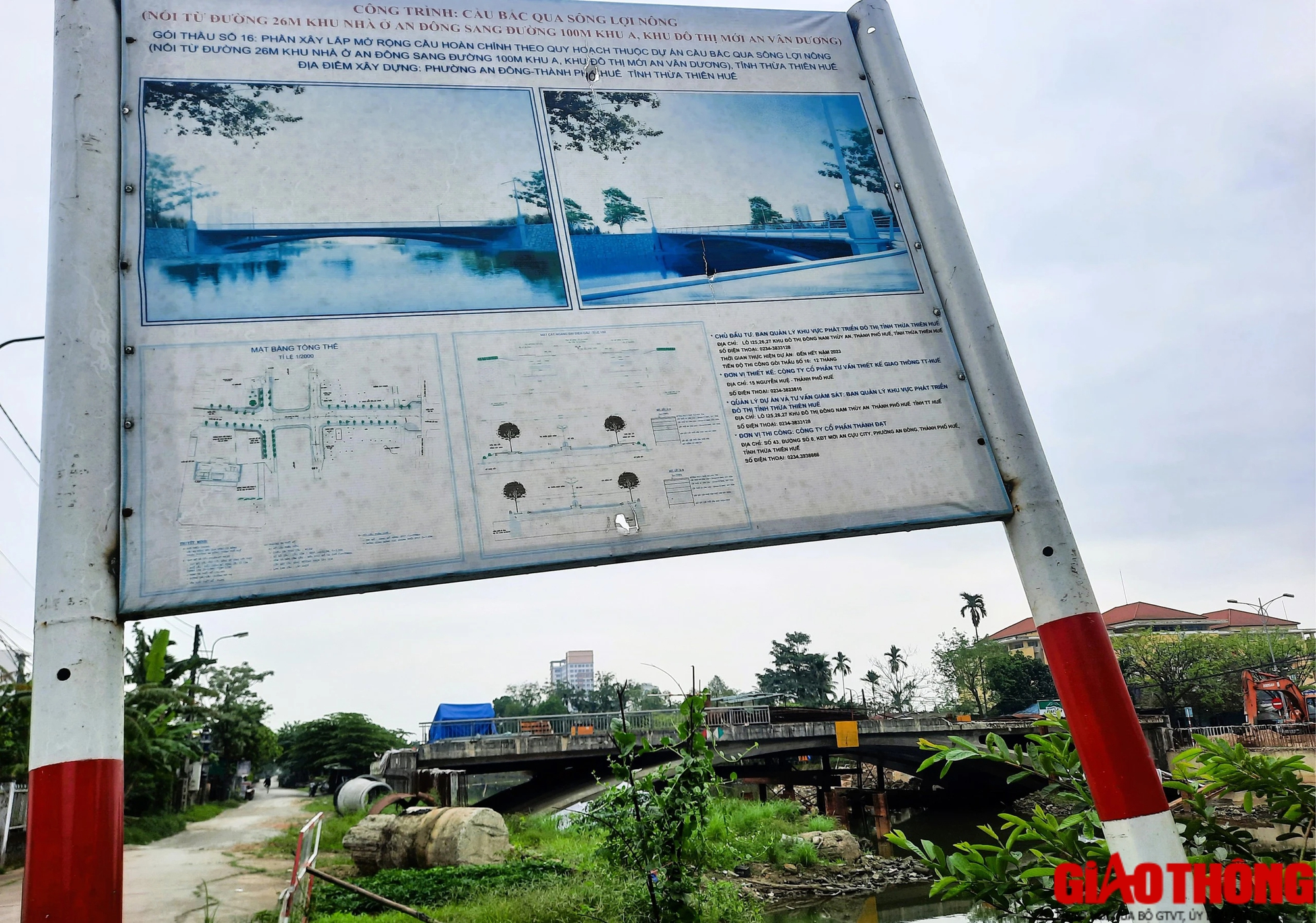 Cầu hơn 100 tỷ dở dang ở Huế th&ocirc;ng mặt bằng, hẹn ng&agrave;y c&aacute;n đ&iacute;ch- Ảnh 2.