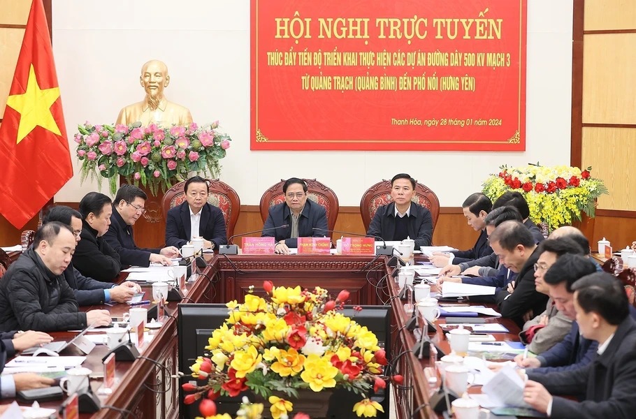 Thủ tướng: Đường dây 500 kV mạch 3 là lợi ích của toàn dân, chỉ bàn làm, không bàn lùi- Ảnh 2. Thủ tướng: Đường dây 500 kV mạch 3 là lợi ích của toàn dân, chỉ bàn làm, không bàn lùi- Ảnh 2.