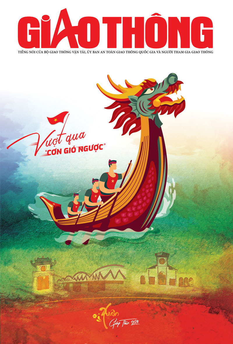 Trang nhất B&aacute;o Giao th&ocirc;ng số 8 ra ng&agrave;y 26/1/2024.