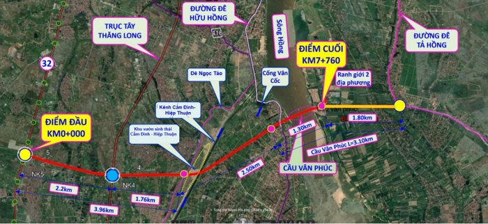 H&agrave; Nội: 5 dự &aacute;n giao th&ocirc;ng quan trọng dự kiến khởi c&ocirc;ng năm 2024- Ảnh 2.